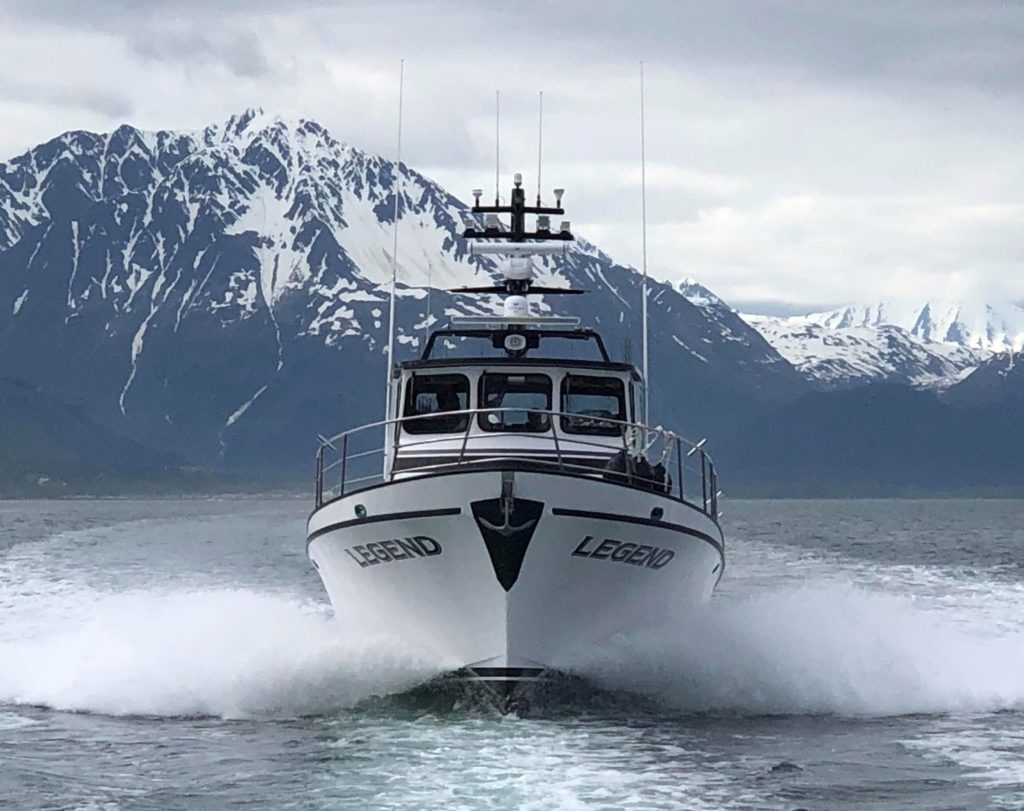 Wounded Warrior Alaska SCI boat fishing